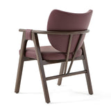 Scaun Brown - design curbat, tapițerie personalizabilă