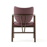Scaun Brown - design curbat, tapițerie personalizabilă