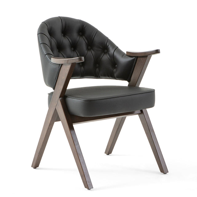Scaun Robert - design elegant cu tapițerie căptușită