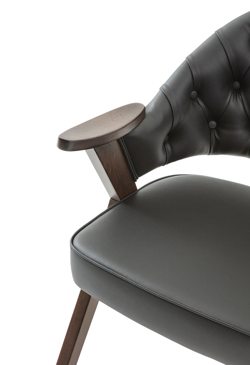 Scaun Robert - design elegant cu tapițerie căptușită