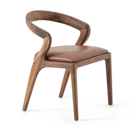 Scaun Isla - design organic din lemn masiv