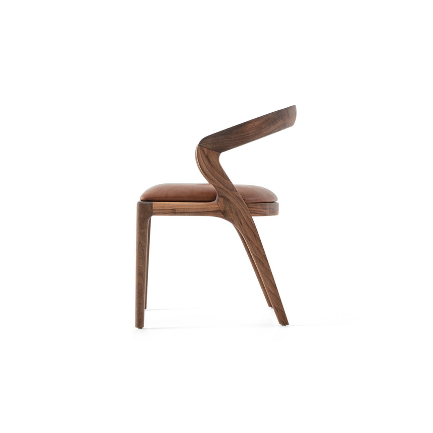 Scaun Isla - design organic din lemn masiv