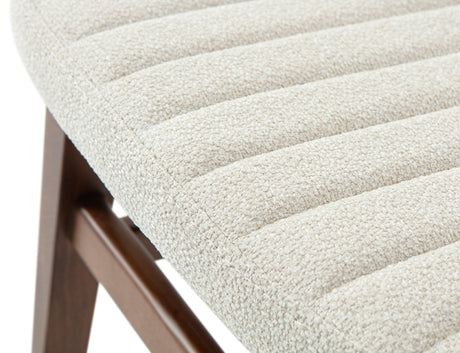 Scaun Evans împletit - design retro cu tapițerie