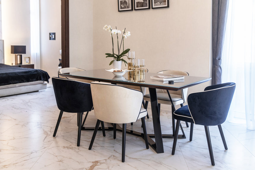Scaun de dining Sigma I – cu tapițerie la alegere