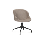 Scaun pivotant Aria Big B-5374 – tapițat integral, patine