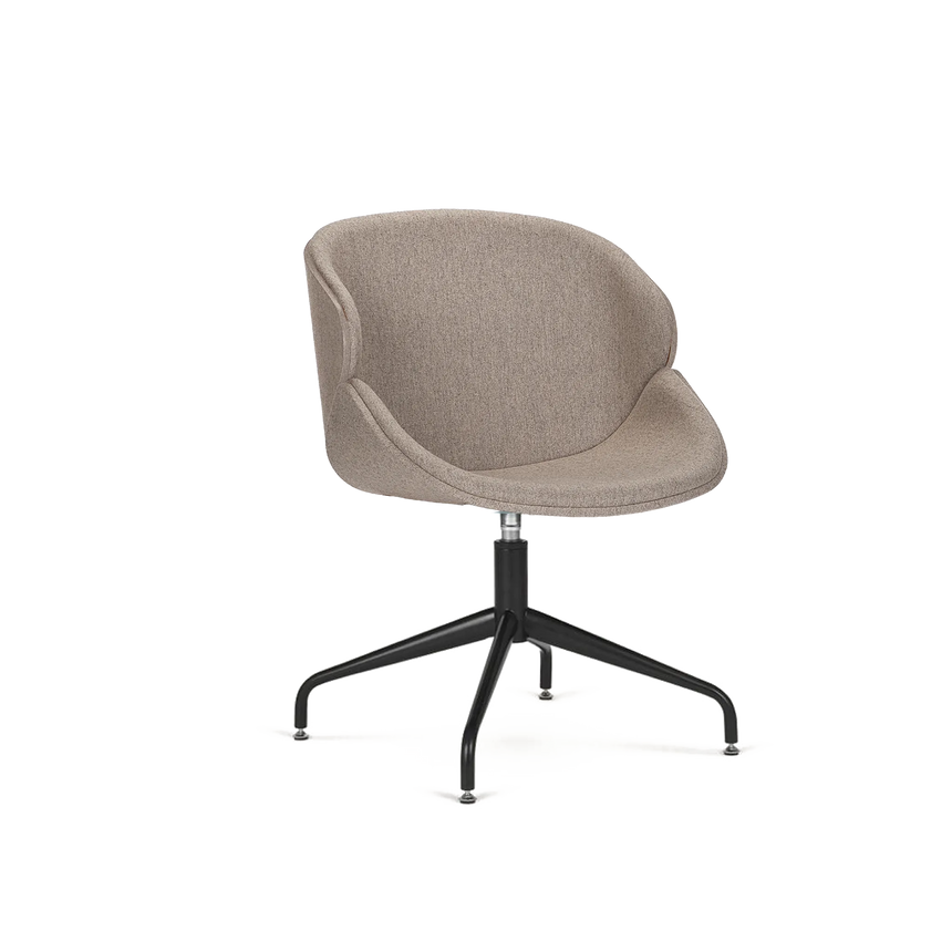 Scaun pivotant Aria Big B-5374 – tapițat integral, patine