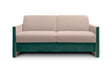 Canapea extensibilă Vegas – design bicolor