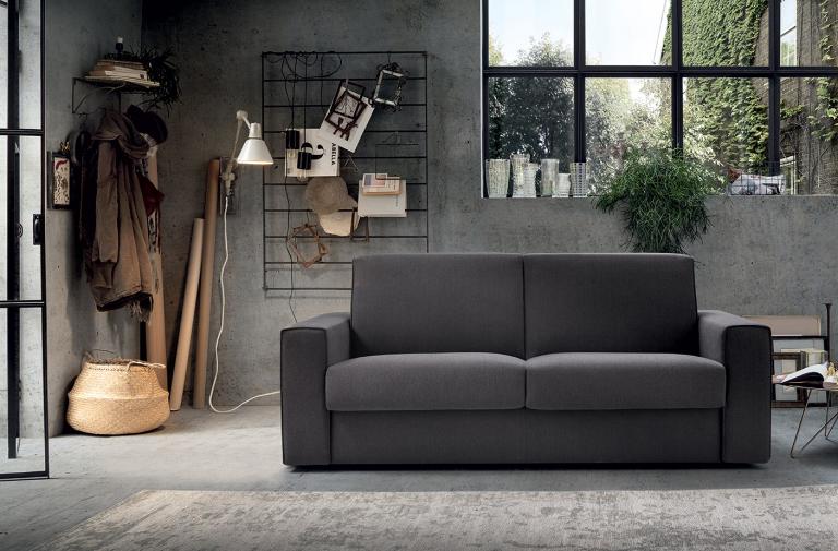 Canapea extensibilă Mick – design geometric