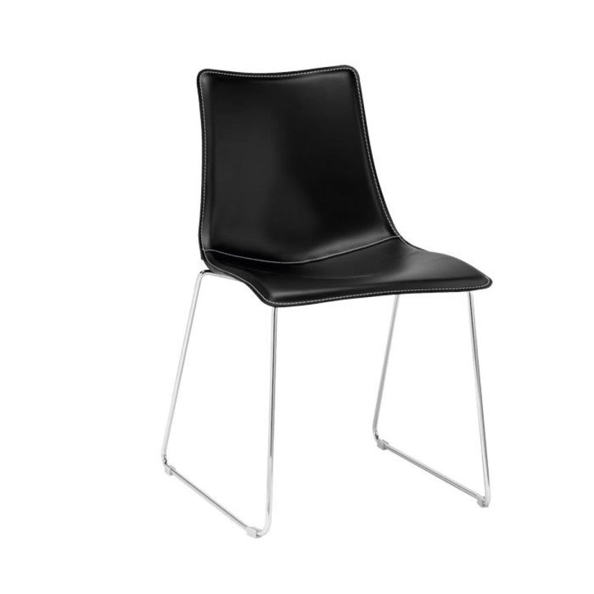 Scaun de conferință Zebra Pop sanie – tapițat