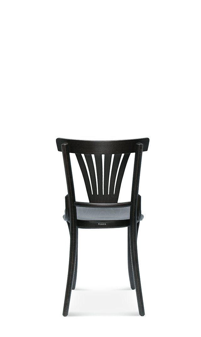 Scaun de restaurant Fameg 8223 - spătar evantai lemn