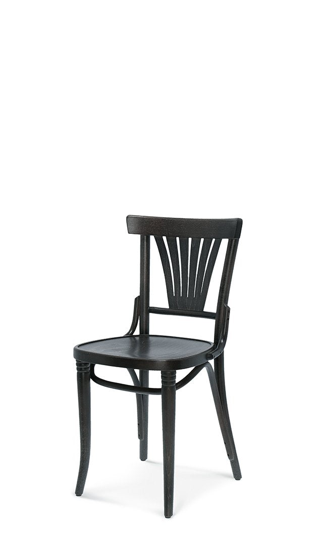 Scaun de restaurant Fameg 8223 - spătar evantai lemn
