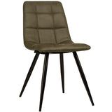 Scaun de dining Lauren, în culoare verde