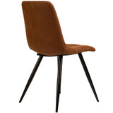 Scaun de dining Lauren, în culoare coniac