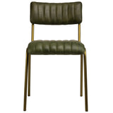 Scaun de dining Jenson, în culoare verde