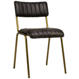 Scaun de dining Jenson, în culoare negru