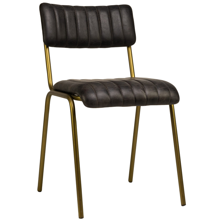Scaun de dining Jenson, în culoare negru