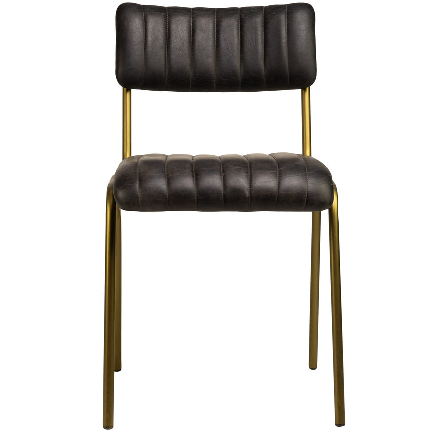 Scaun de dining Jenson, în culoare negru