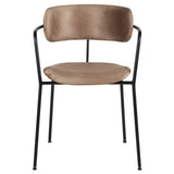 Scaun de dining Olivia, în culoare taupe
