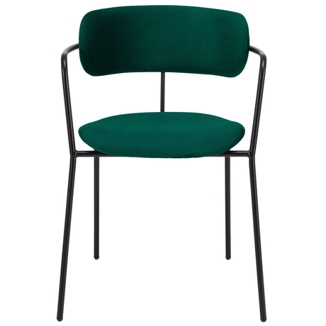 Scaun de dining Olivia, în culoare verde