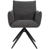 Scaun de dining Nella, în culoare gri
