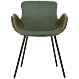 Scaun de restaurant Alya, culoare verde