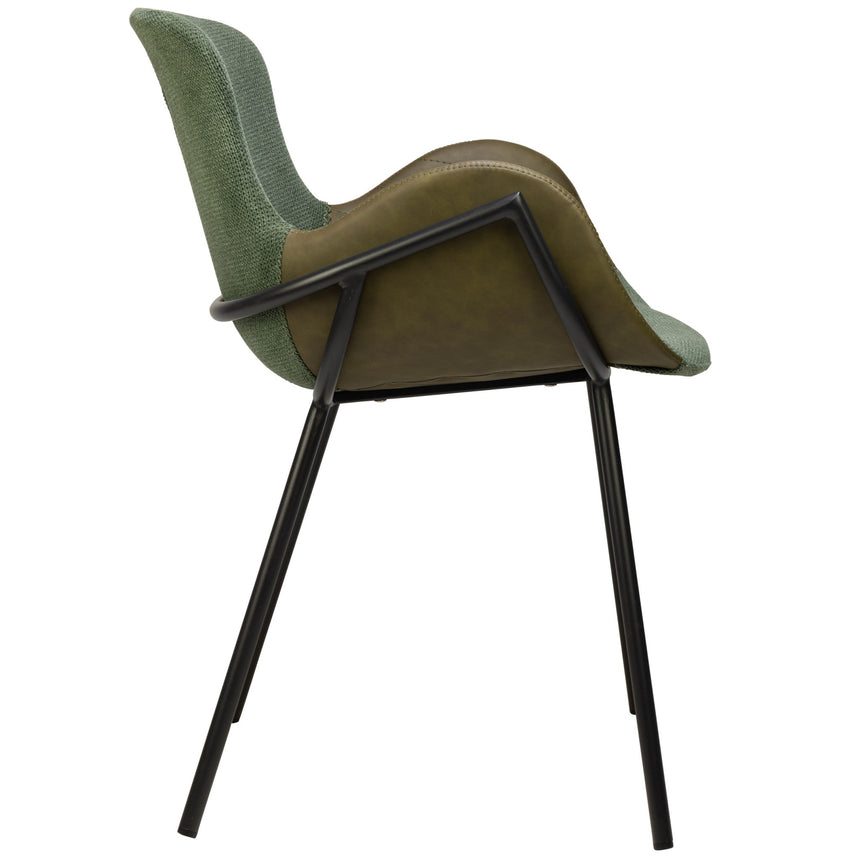 Scaun de restaurant Alya, culoare verde