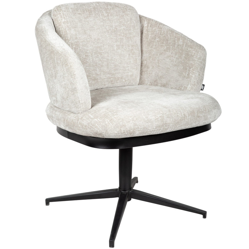 Scaun de dining Sierra, culoare pearl