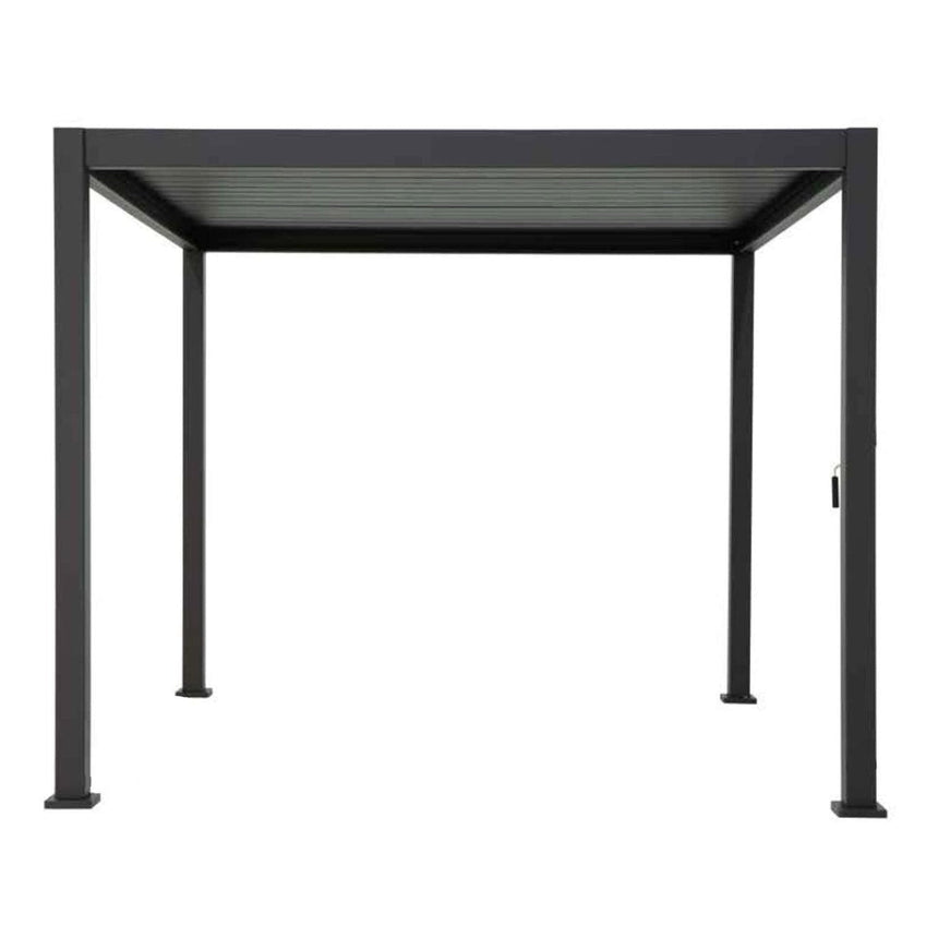 Pergolă bioclimatică Reflect Standard 3×3 m – antracit