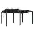 Pergolă bioclimatică Reflect Standard 3×6 m – antracit