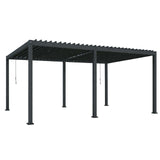 Pergolă bioclimatică Reflect Standard 3×6 m – antracit
