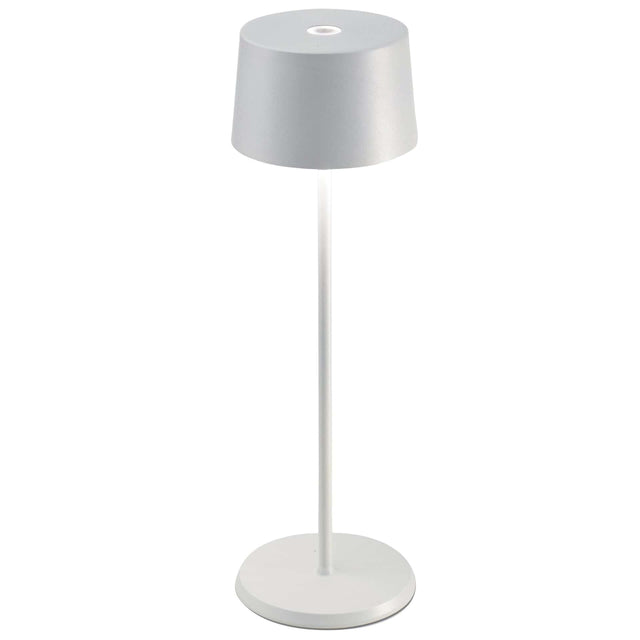 Lampă de masă Olivia reîncărcabilă – alb