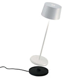 Lampă de masă Olivia reîncărcabilă – alb