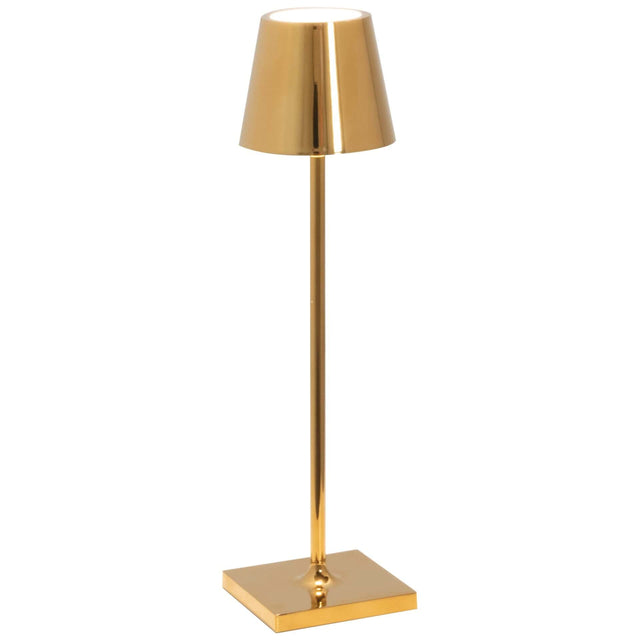 Lampă de masă Poldina Micro – auriu lucios