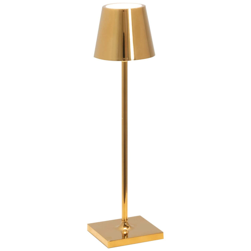 Lampă de masă Poldina Micro – auriu lucios