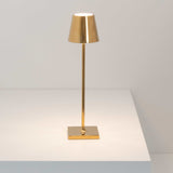 Lampă de masă Poldina Micro – auriu lucios