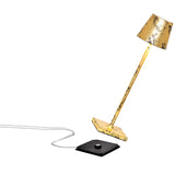 Lampă de masă Poldina Micro reîncărcabilă – auriu/negru