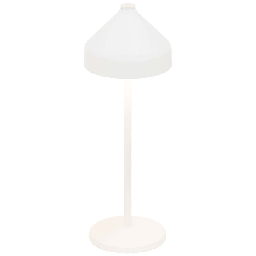 Lampă de masă Amelie reîncărcabilă – alb