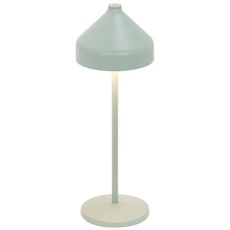 Lampă de masă Amelie reîncărcabilă – verde salvie