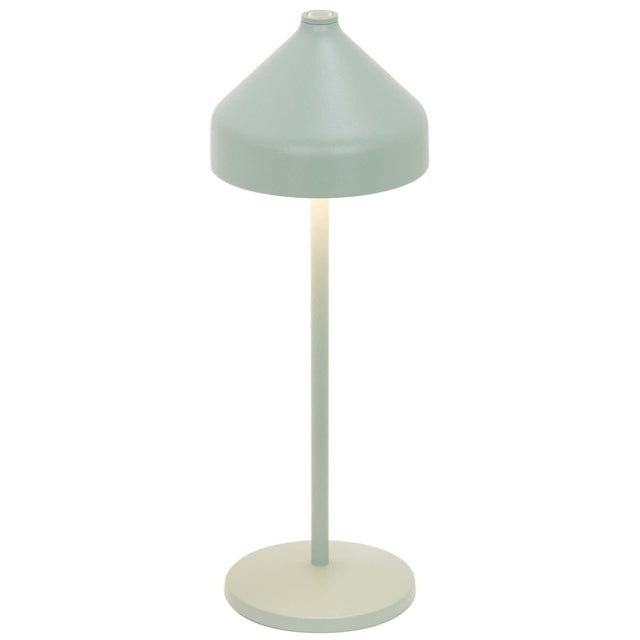 Lampă de masă Amelie reîncărcabilă – verde salvie