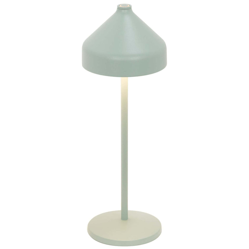 Lampă de masă Amelie reîncărcabilă – verde salvie