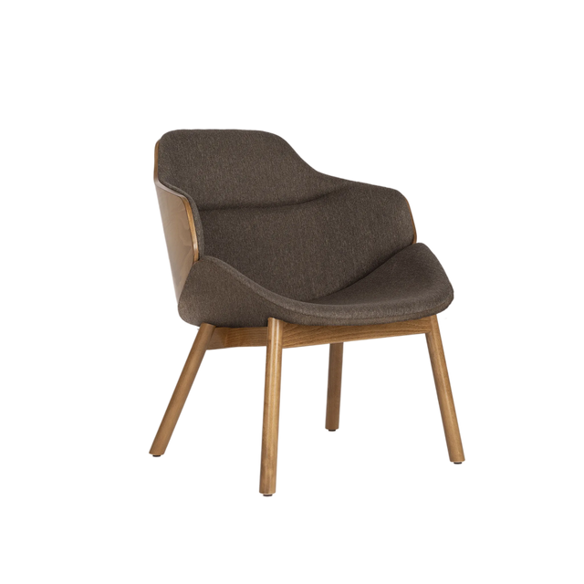 Fotoliu Paged Aria Lounge M-5350 - panou spate lemn