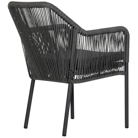 Baleric scaun de terasa pentru exterior, culoare griMobCenter