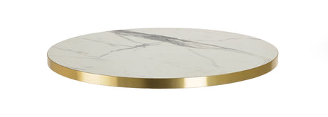 Blat de masă laminat SC 572, cu efect de marmură CarraraMobCenter