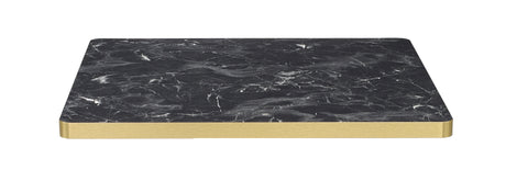 Blat de masă laminat SC 574, cu efect marmură neagraMobCenter