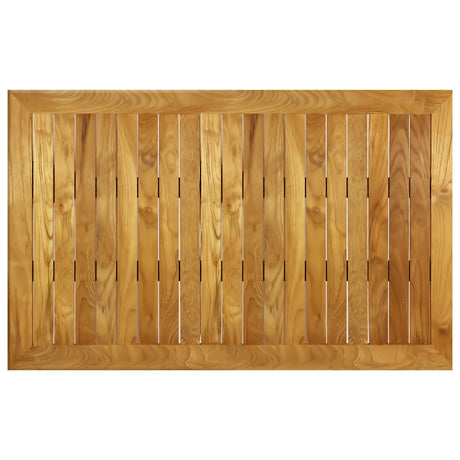 Blat din lemn de tec veritabil, ideal pentru exteriorMobCenter