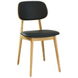 Scaun de restaurant Bunny P - cadru din stejar masiv