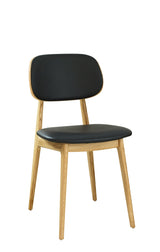 Scaun de restaurant Bunny P - cadru din stejar masiv