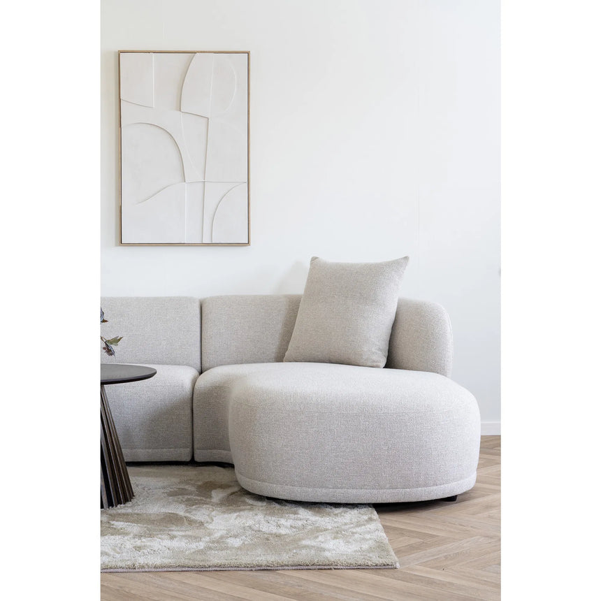 Canapea Kingston Lounge – colț dreapta, culoare naturalăMobCenter