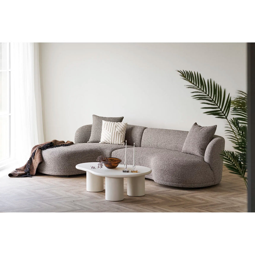 Canapea Kingston Lounge – colț stânga, culoare maroMobCenter