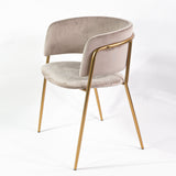 Scaun de dining Mia, culoarea bej